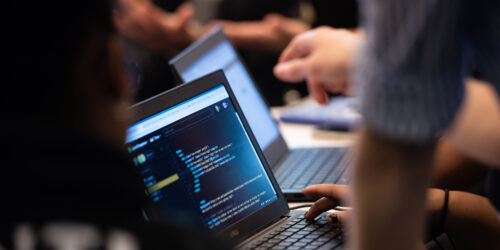 Accessibility Hero Image - Person Typing on Computer